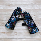 Hand Embroidered Fleece Lined Winter Gloves (Pack of 6) - The Elevated Hippie