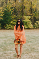 Patchwork Flowy Mini Skirt with Pockets - The Elevated Hippie