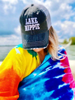 "Lake Hippie" Trucker Hat – Laid-Back & Lakeside - The Elevated Hippie