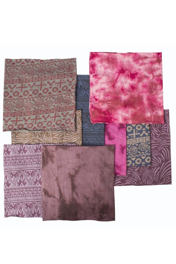 Assorted Print Tube Headband: 12/Pkt - The Elevated Hippie
