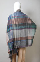 Multicolor Plaid Pocket Ruana - All Time Fall Favorite 🍁 - The Elevated Hippie