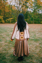 Color Block Sunflower Crochet V Neck Cardigan - The Elevated Hippie