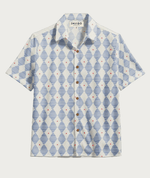 Men's 100% Cotton Button-Up Shirt – Lightweight Relaxed Fit with Coconut Buttons - The Elevated Hippie