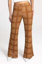 MP0249L- CROCHET PANTS - The Elevated Hippie