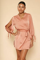 Satin wrap robe - The Elevated Hippie