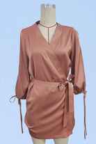 Satin wrap robe - The Elevated Hippie
