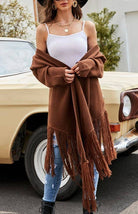 Fringe Hem Cardigan - The Elevated Hippie