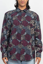 Mushroom Long Sleeve Button-Up – For the Chill Explorer - The Elevated Hippie