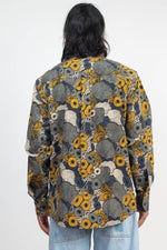 Mushroom Long Sleeve Button-Up – For the Chill Explorer - The Elevated Hippie