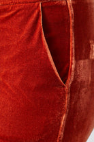 Velvet Flare Trousers - The Elevated Hippie