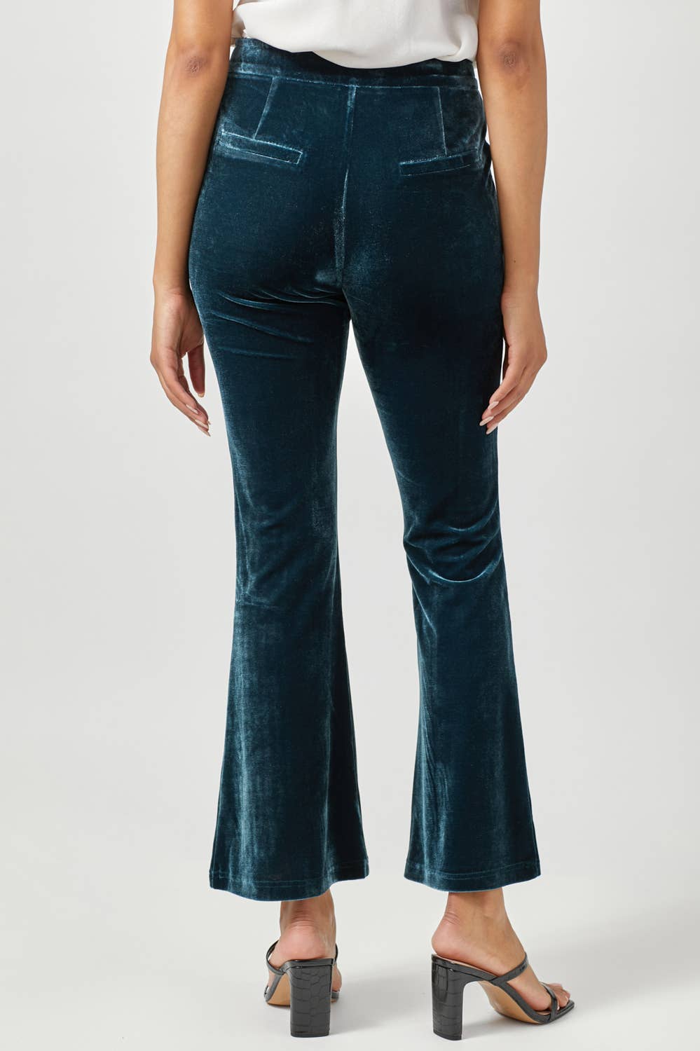 Velvet Flare Trousers - The Elevated Hippie