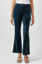 Velvet Flare Trousers - The Elevated Hippie