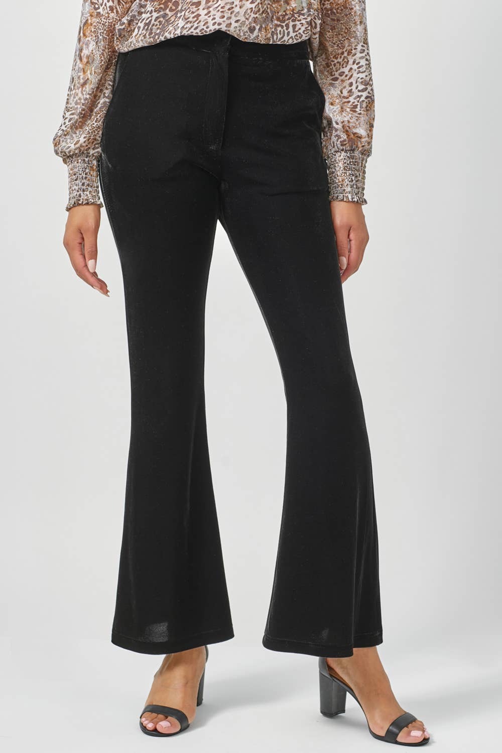 Velvet Flare Trousers - The Elevated Hippie