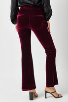 Velvet Flare Trousers - The Elevated Hippie