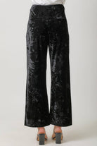 Crinkle Velvet Trousers - The Elevated Hippie