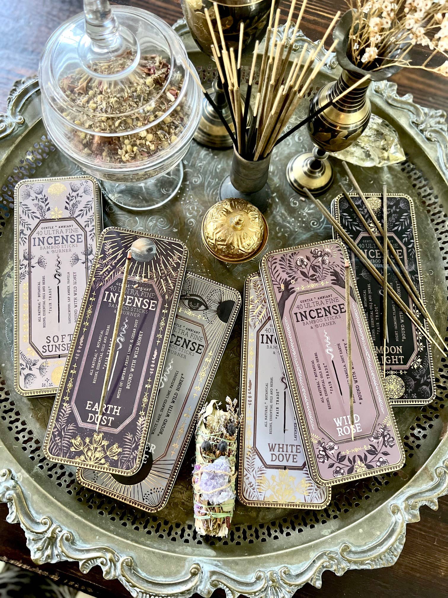 Earth Dust 40 Stick Premium Incense - The Elevated Hippie