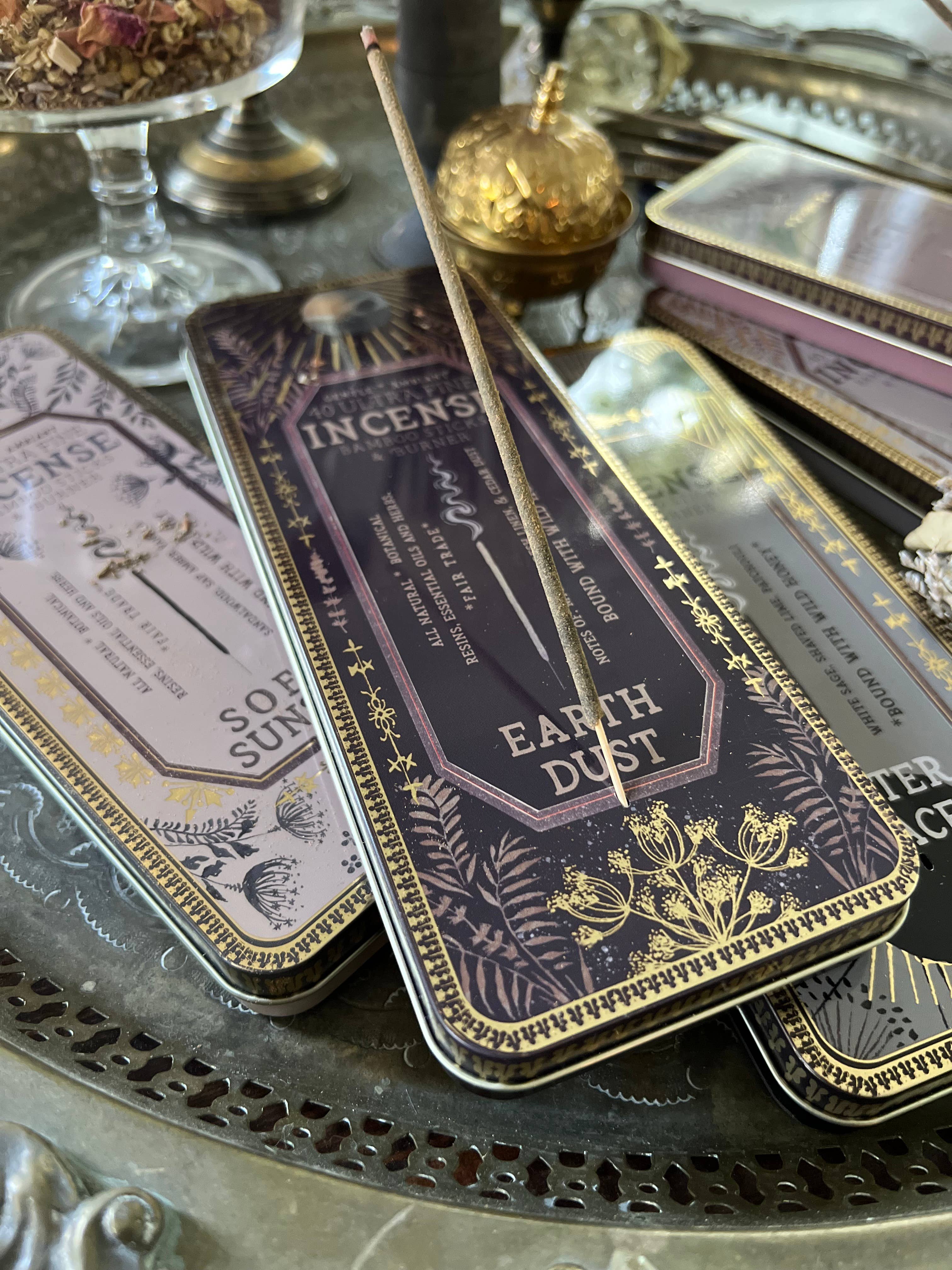 Earth Dust 40 Stick Premium Incense - The Elevated Hippie