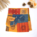 Patchwork Cotton Wrap Skirt – Vintage Soul, Everyday Magic - The Elevated Hippie