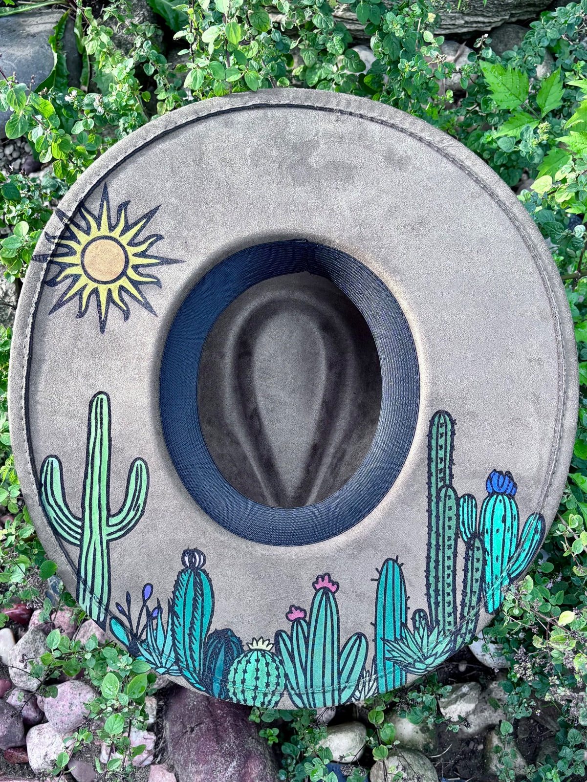 Cactus Vegan Suede Hat