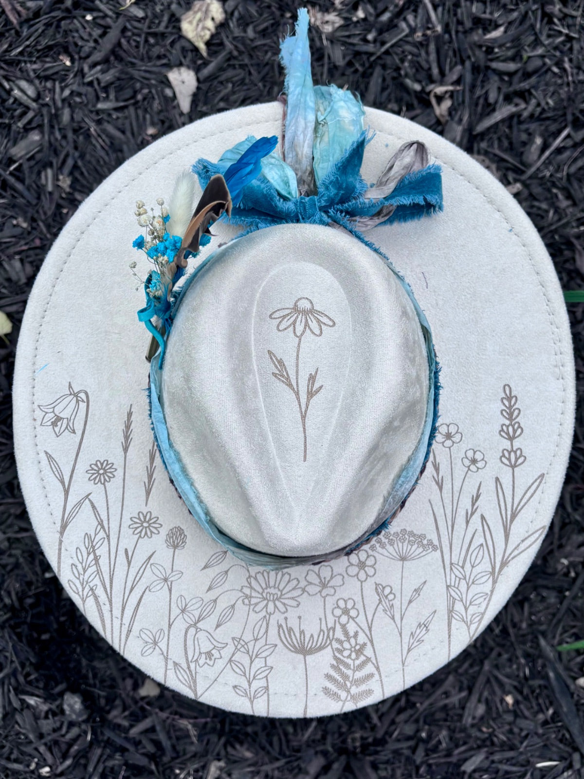 Dandelion Vegan Suede Ranchers Hat