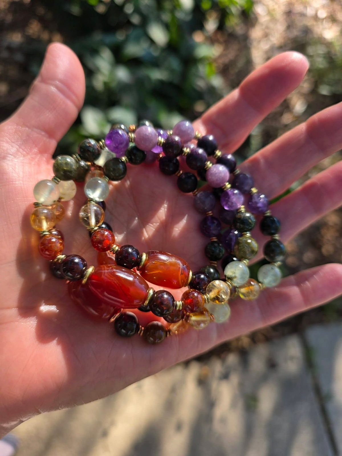 Purple Phoenix Bracelet