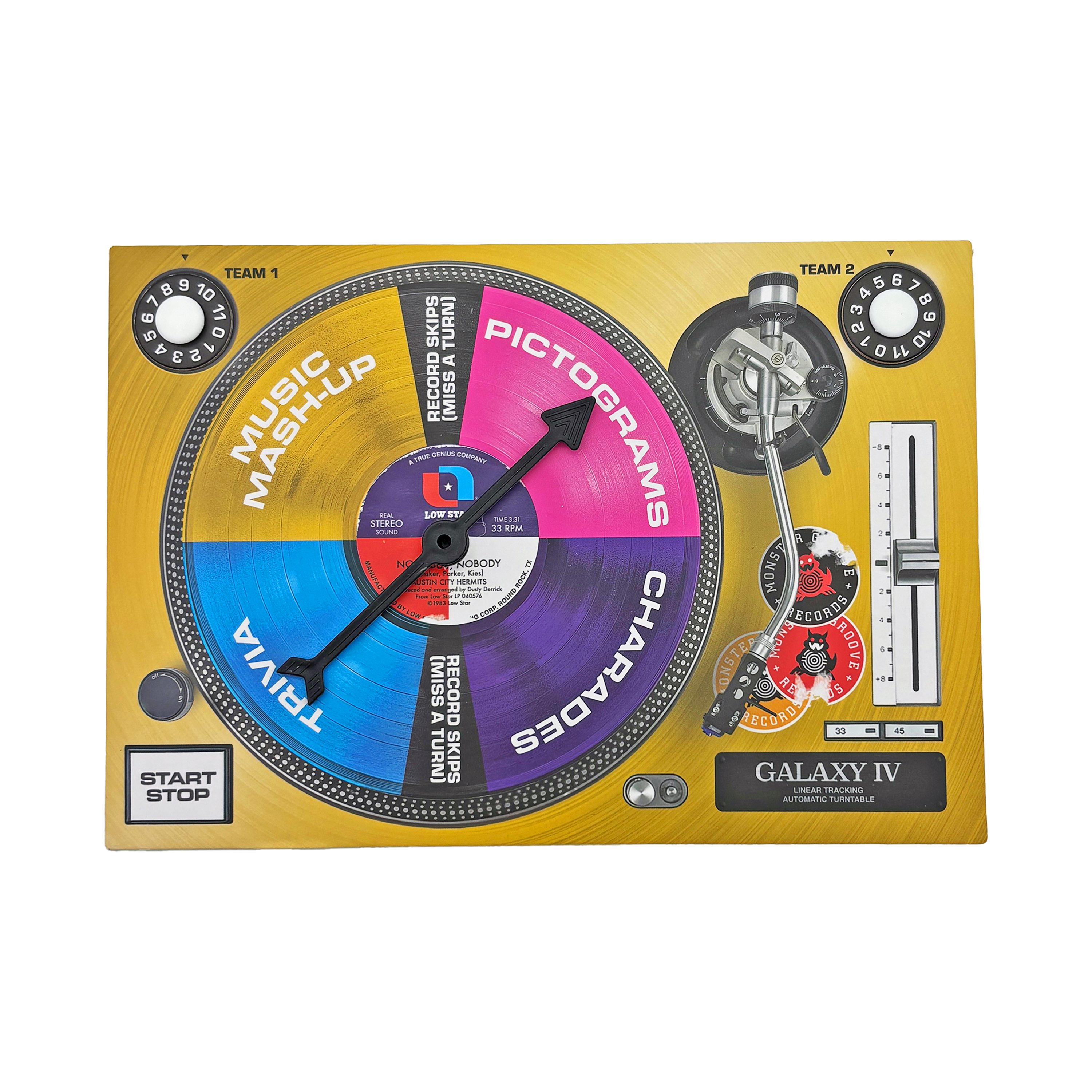 Off the Record - Retro Party Game for 80's & 90's Music Fans - The Elevated Hippie