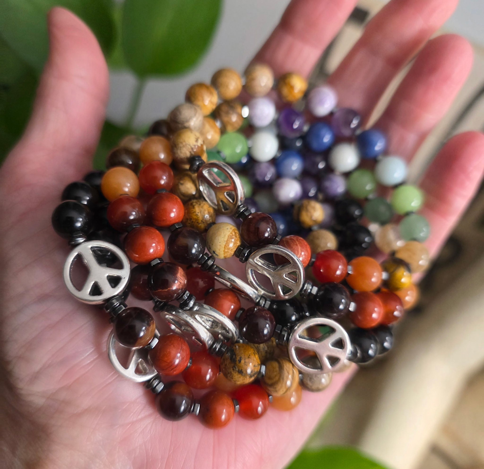 Groovy Baby - gemstone bracelet - The Elevated Hippie