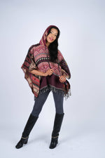 Sacred Threads Boho Chic Patchwork Poncho – Cozy, Colorful & Full of Boho Spirit - The Elevated Hippie