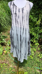 Rayon Crepe Tie-Dye Dress - The Elevated Hippie