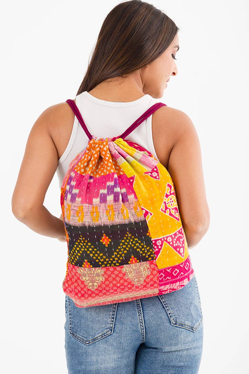 Kantha Backpack - The Elevated Hippie