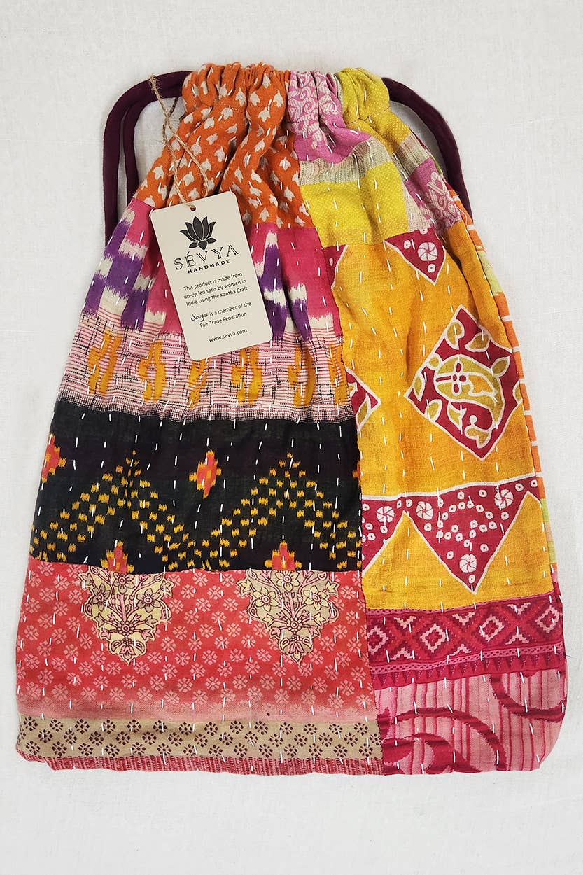Kantha Backpack - The Elevated Hippie