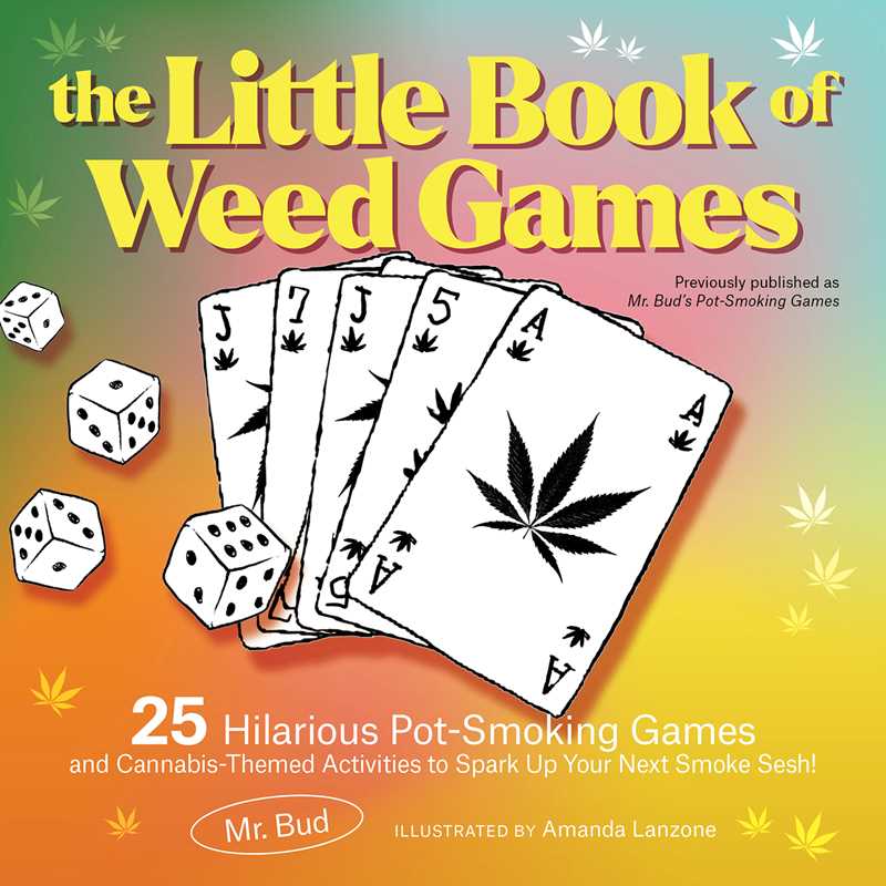 Little Book of Weed Games by Mr.   Bud - The Elevated Hippie