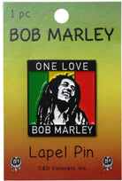 Enamel Pin - Bob Marley - One Love - The Elevated Hippie