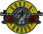 Enamel Pin - Guns N' Roses - Dueling Pistol Guns Logo - The Elevated Hippie