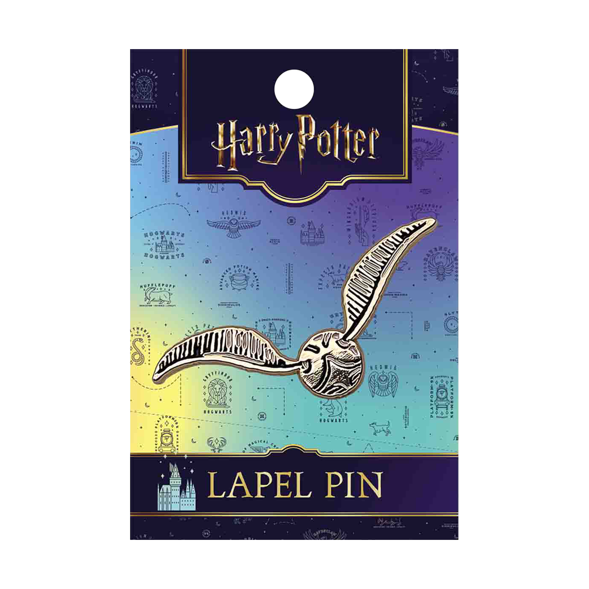 Enamel Pin - Harry Potter - The Golden Snitch - The Elevated Hippie