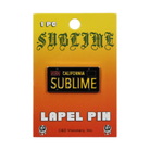 Enamel Pin - Sublime - California License Plate Logo - The Elevated Hippie