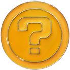 Enamel Pin - Super Mario Bros. Question mark ? Mystery Coin - The Elevated Hippie