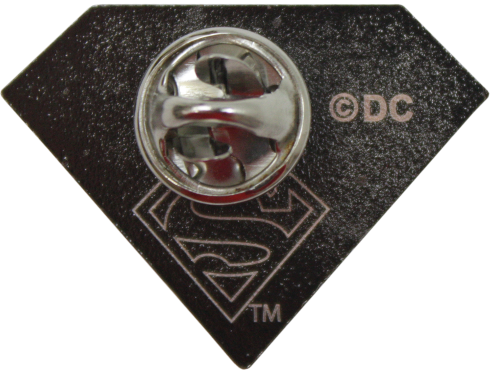 Enamel Pin - Superman - Classic Shield Logo - DC Comics - The Elevated Hippie