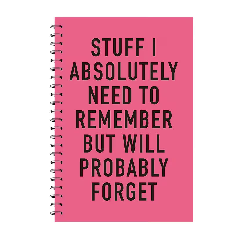 Funny Spiral Notebook boho clothing, festival outfit, hippie style apparel | Elevated Hippie