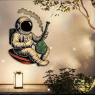 Iron Wall Art Space Man - The Elevated Hippie