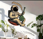 Iron Wall Art Space Man - The Elevated Hippie