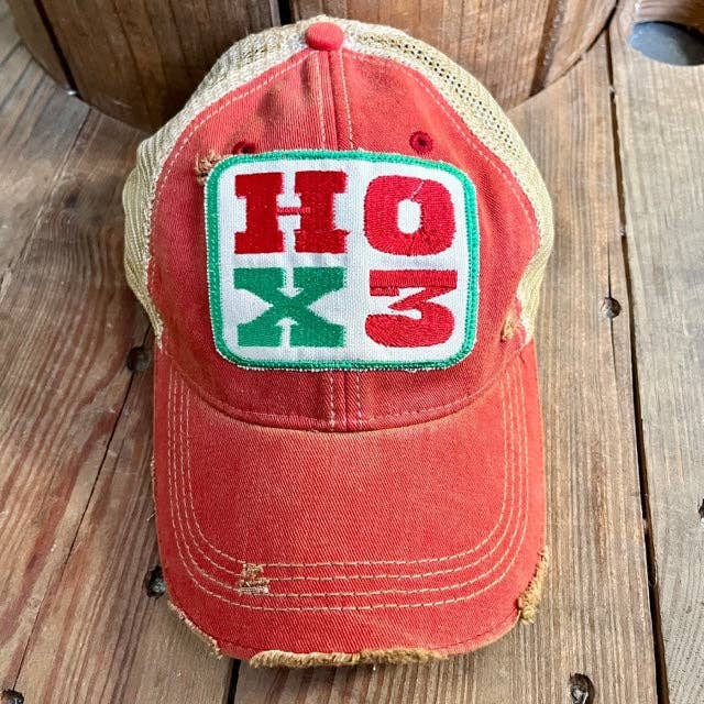 HO X 3 Hat - The Elevated Hippie