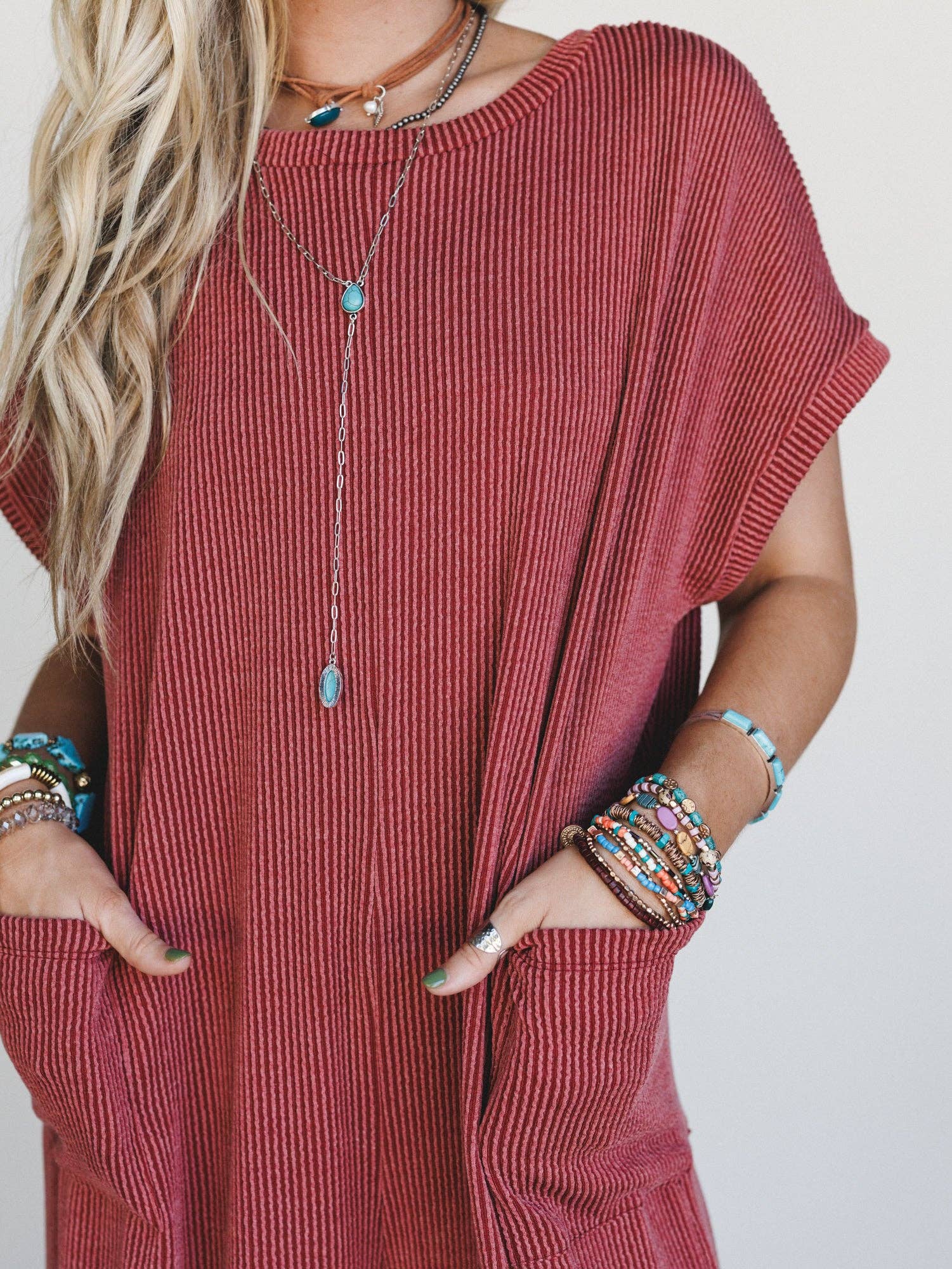 Moon Glow Jumpsuit - Rust - The Elevated Hippie