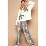 Vintage Washed Peace Patch Thermal – Soft Grunge Meets Boho Chill - The Elevated Hippie