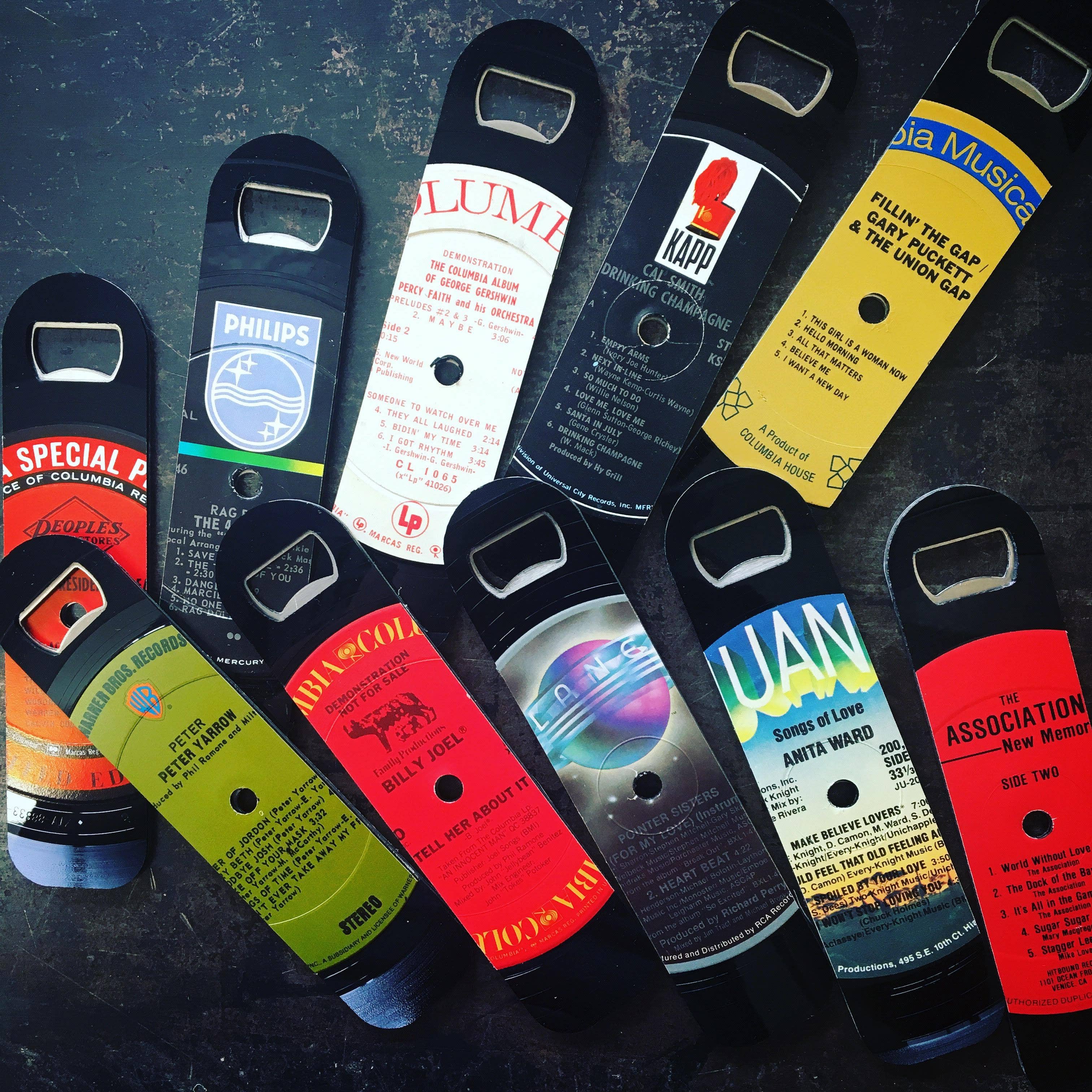 Magnetic Vinyl Record Bottle Openers - The Elevated Hippie