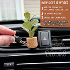 Pink Cherry Blossom Vent Clip Car Air Freshener (Reusable) - The Elevated Hippie