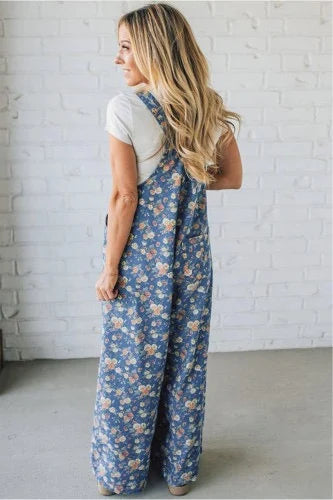 ALL FLORAL overall boho clothing, festival outfit, hippie style apparel | Elevated Hippie