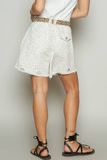 Women's A-Line Woven Shorts – Relaxed Fit High-Rise Mini Shorts - The Elevated Hippie