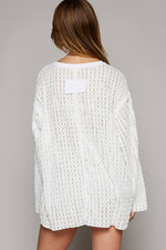 Women's Long Sleeve Knit Top – Round Neck, Front Pocket, Relaxed Fit - The Elevated Hippie