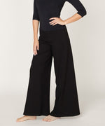 Women's Ponte Wide Leg Pants – Full Length, High Waist - The Elevated Hippie